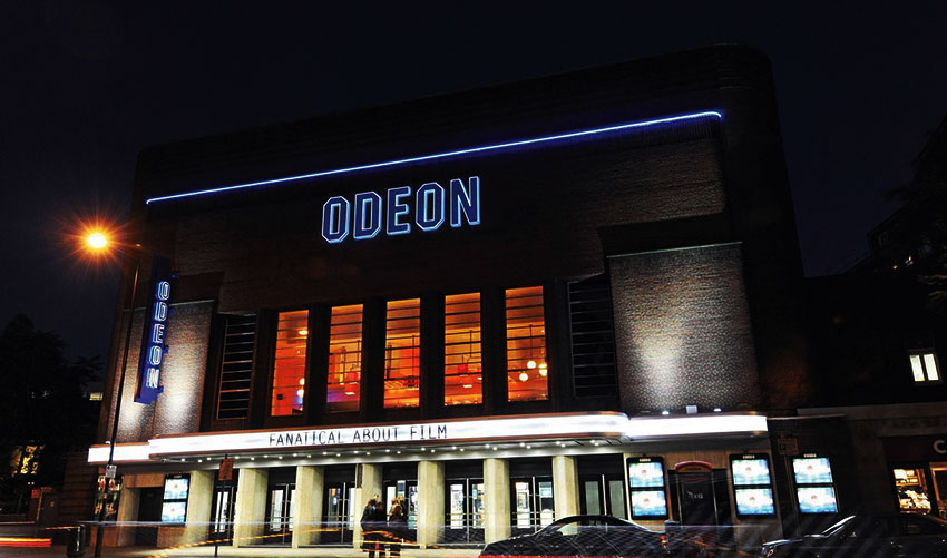 伦敦的Odeon电影院